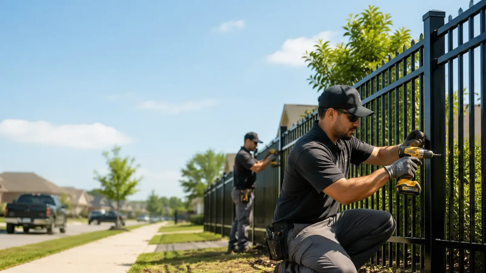 Metal Fence Installation in Valmeyer, IL